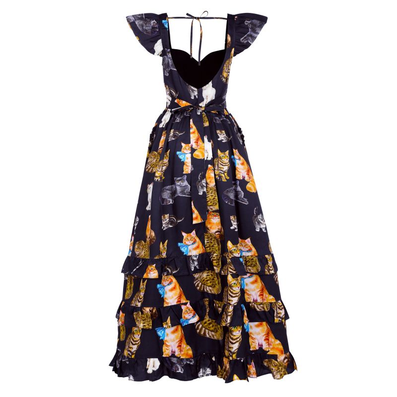 Black Cattitude Fairy Tale Dress image