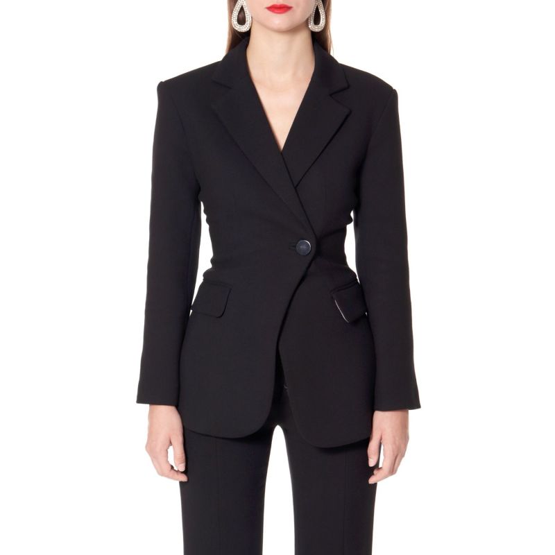 Isabella Designer Black Blazer image