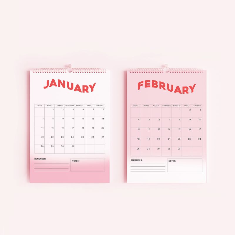 The Big A## Calendar 2024 Pink Limited Edition