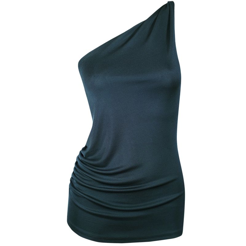 Generation X Blue Twist Shoulder Top image