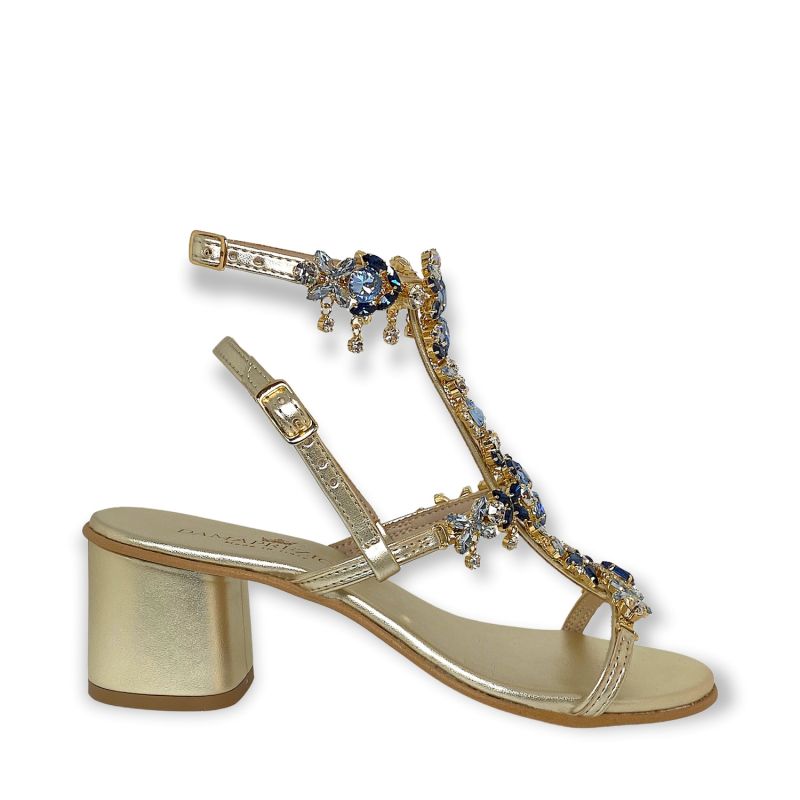 Ocean Blue Matilde Jewel Sandals image