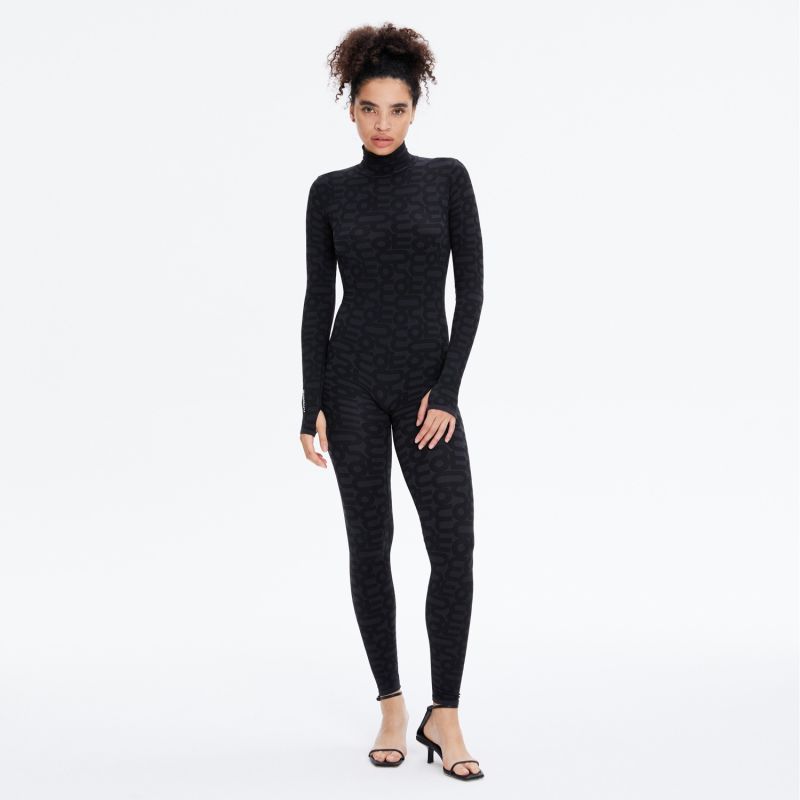 Jumpsuit Thermal Underwear- Black image