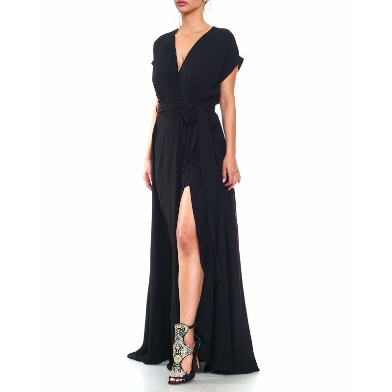 Jasmine Maxi Dress - Black image