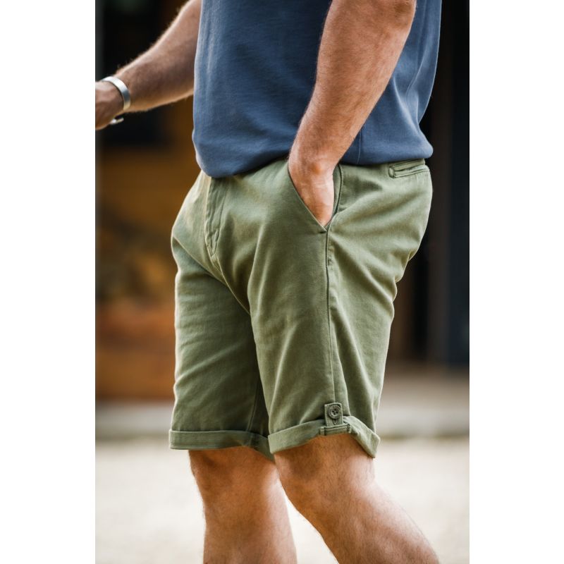 &Sons Virgil Chino Shorts Army Green image