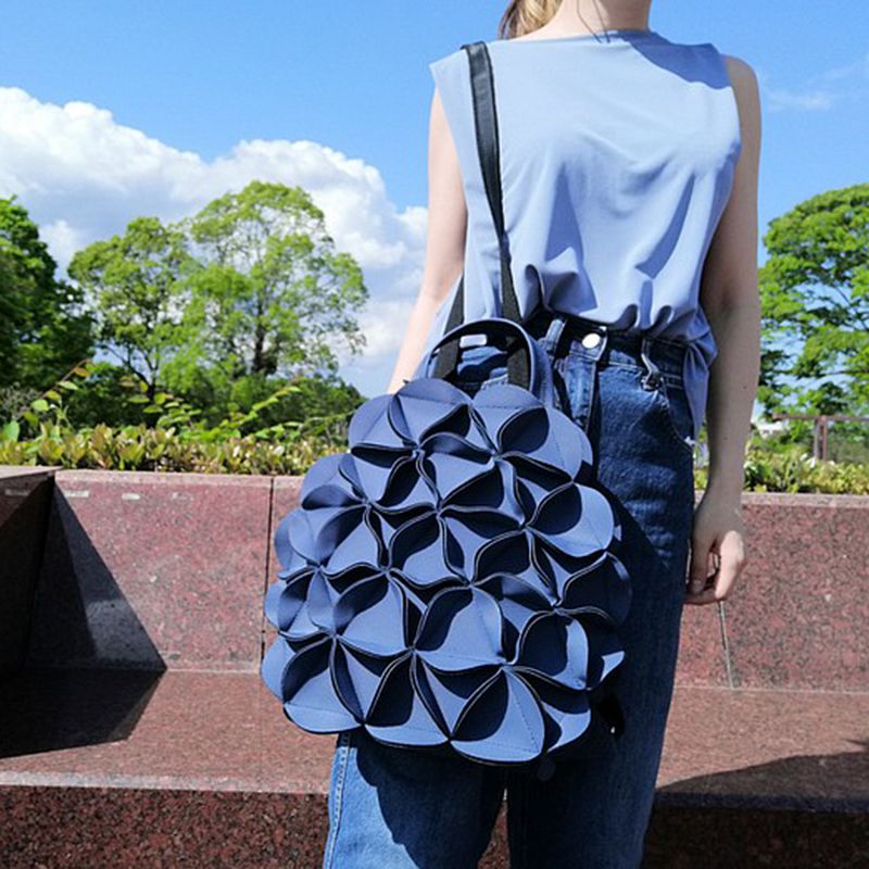 Blossom Large Backpack - Blue image