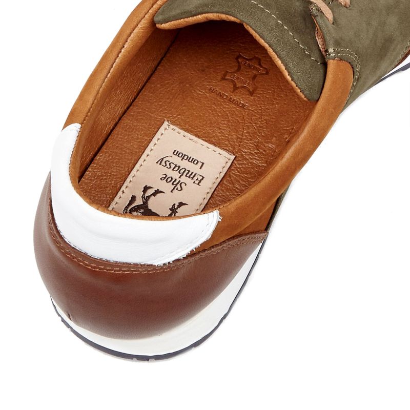 Men's Brown Designer Sneakers