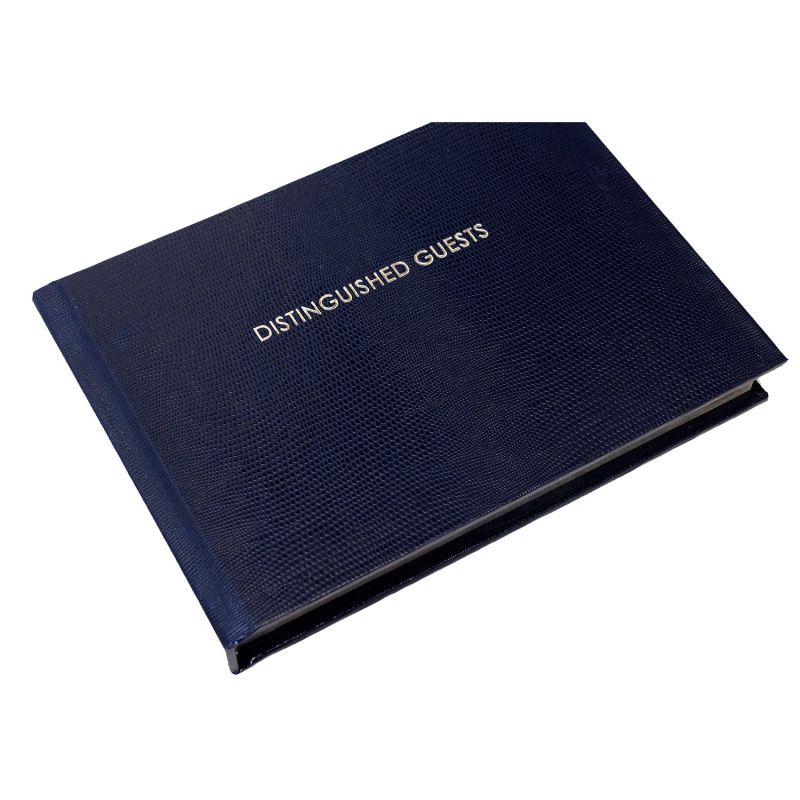 Wedding Collection Distinguished Guests Book - Navy image