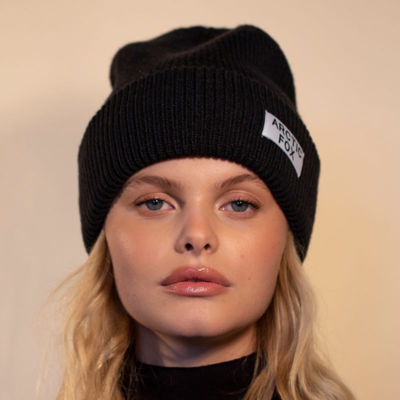 The Recycled Bottle Beanie In Black image