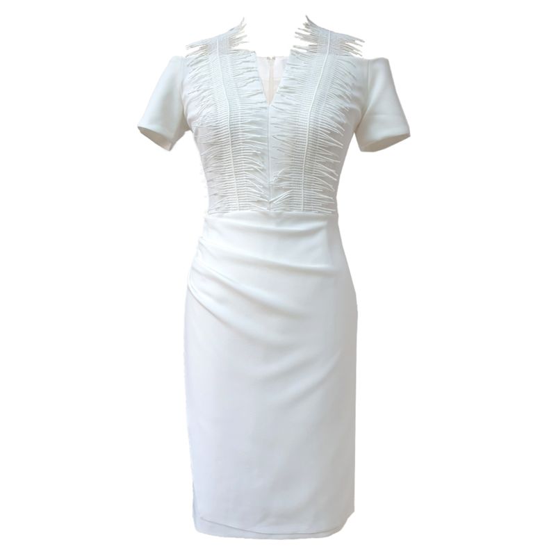 Agnes White Dress image