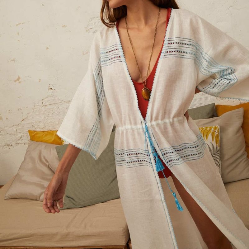 Agnia Cover-Up In Elegant White image