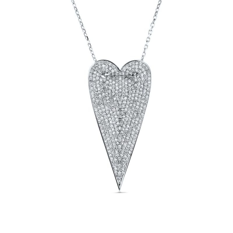 Long Heart Necklace image