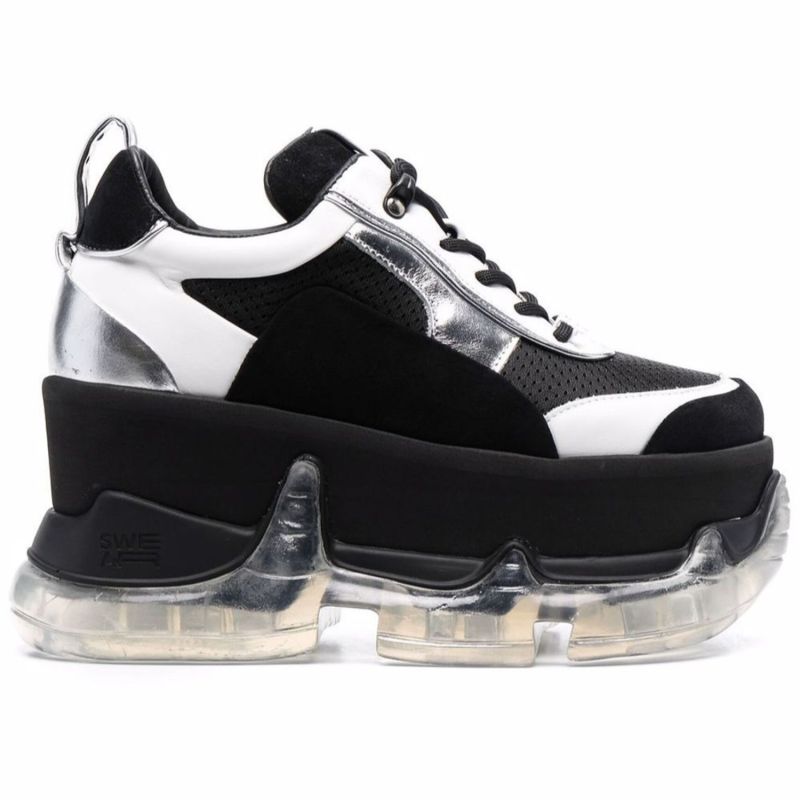 Air Rev. Nitro Sky Platform Sneakers - Silver image