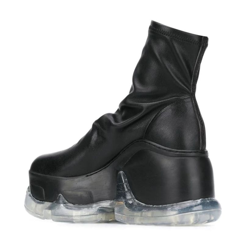 Air Rev. Xtra Vegan Platform Boots - Black image