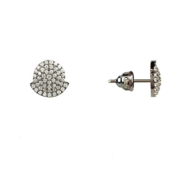 Tribal Ear Jacket & Stud Earring Oxidised image