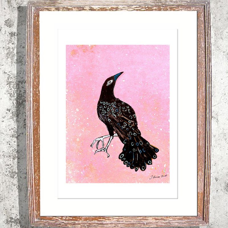 Raven Signed Print image