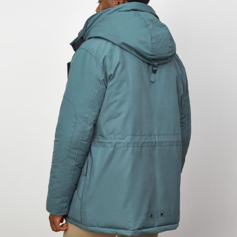 Alaska Faux Fur Parka - Teal Blue image