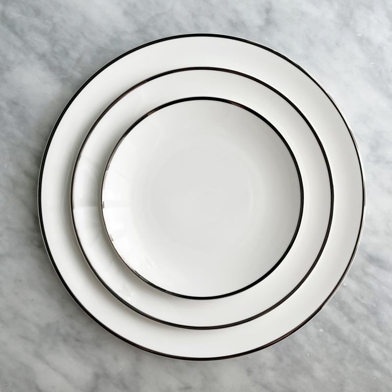 Alex Platinum - 10 In. Dinner Plate image