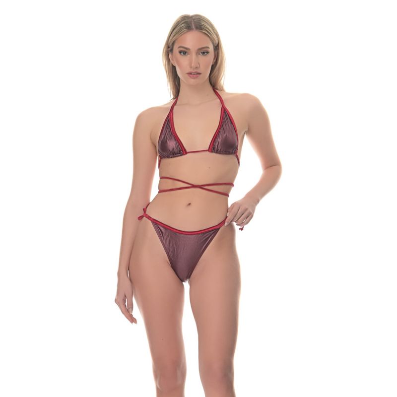 Alisha Red Bikini image
