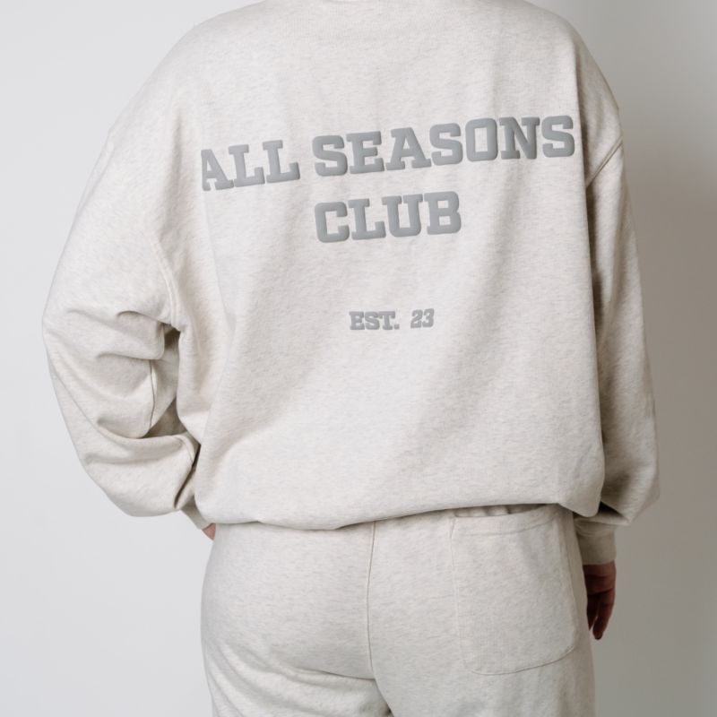 All Season Club Marl Grey Sweatpants image