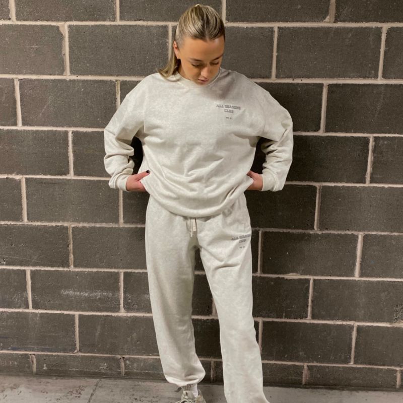 All Season Club Marl Grey Sweatpants image