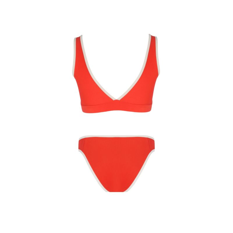 Zipper outlet bikini bottom