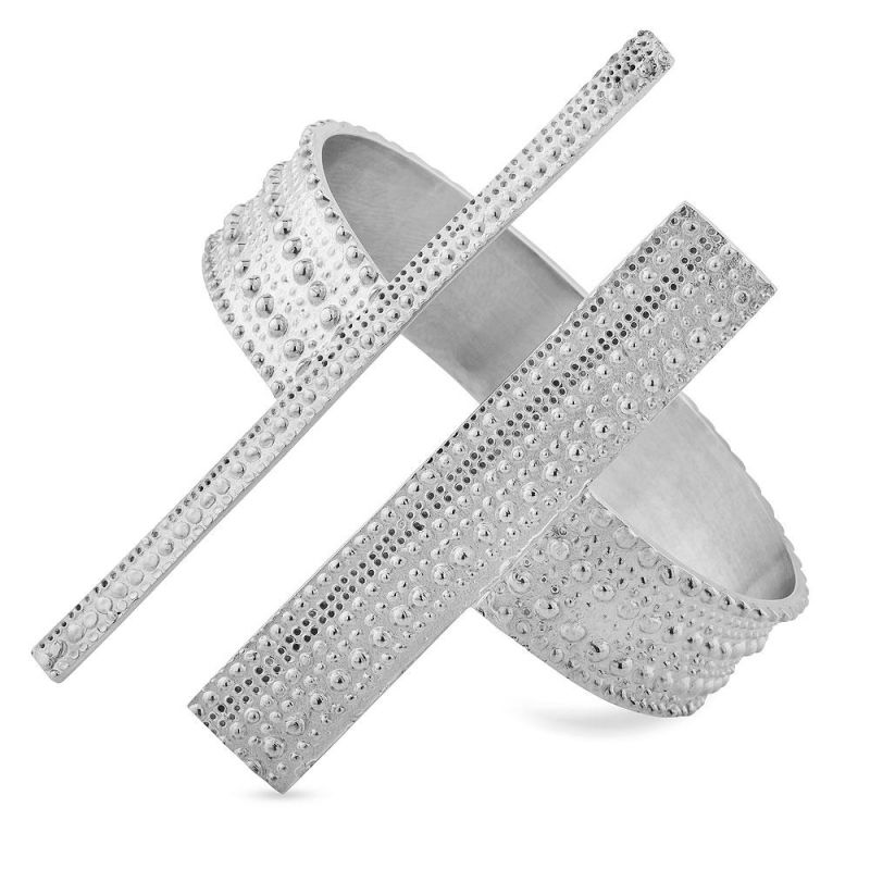 Cuff Bracelet T' - Silver image