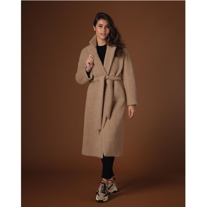 Alpaca Belted Coat image