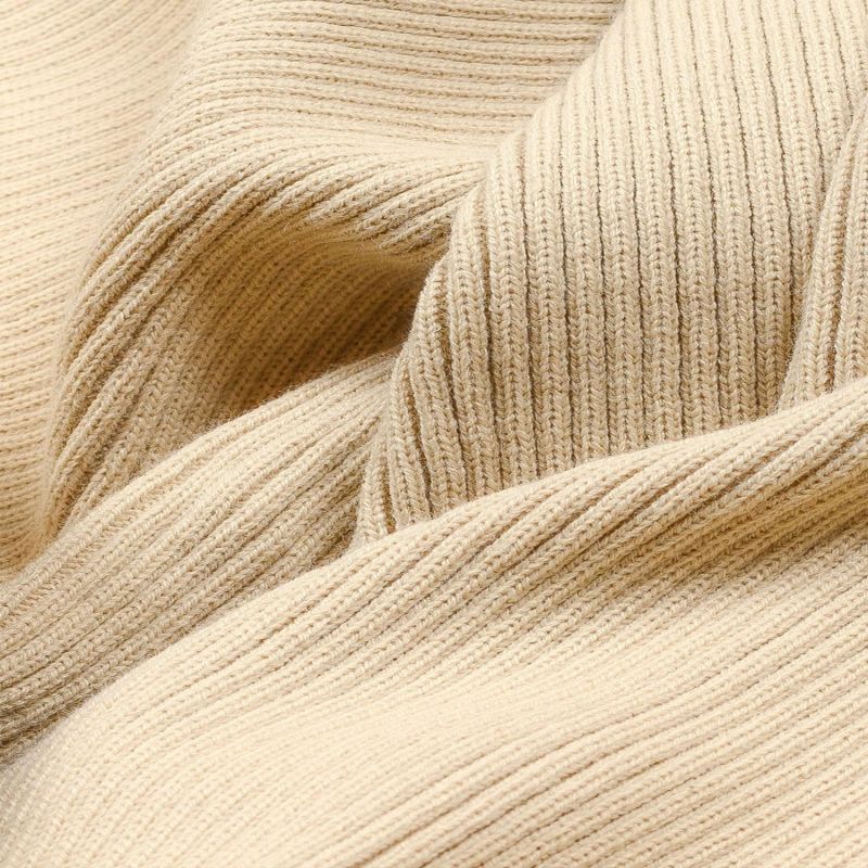 Knitted oversized pullover - Beige