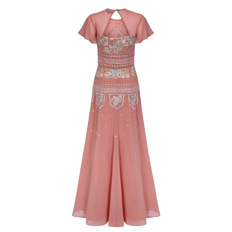 Amara Embroidered Maxi Dress image