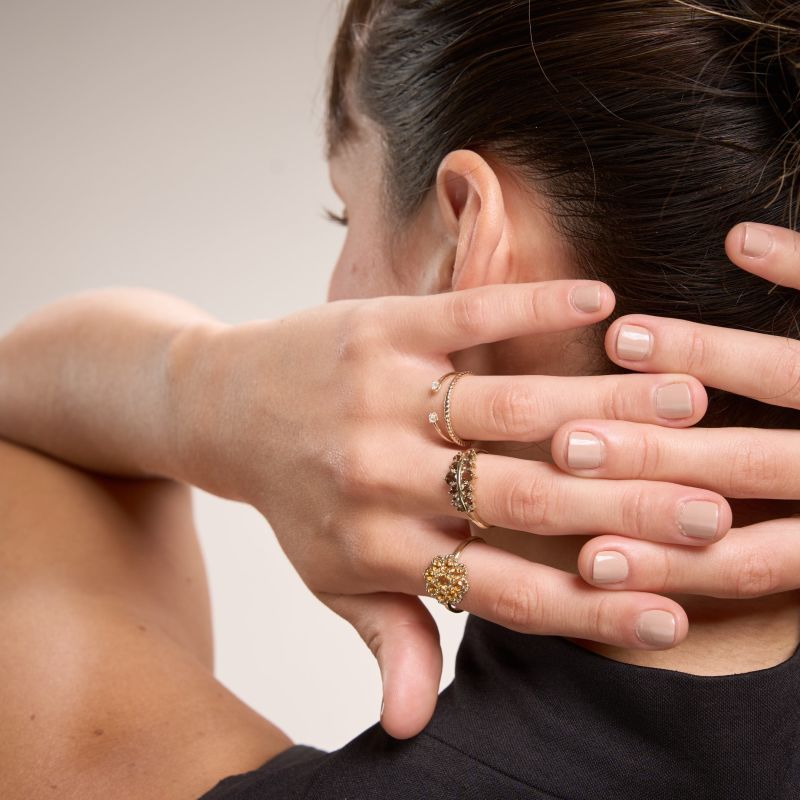 Amaranta | Gold & Citrine Ring image