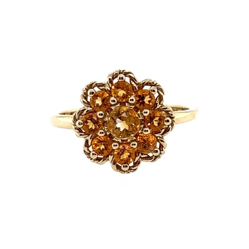 Amaranta | Gold & Citrine Ring image