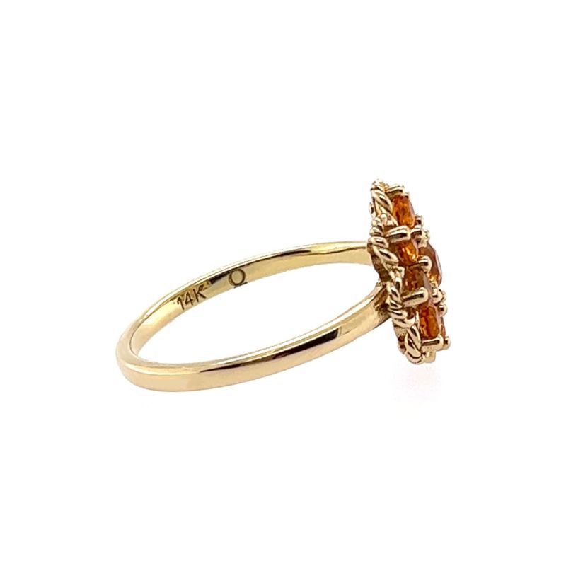 Amaranta | Gold & Citrine Ring image