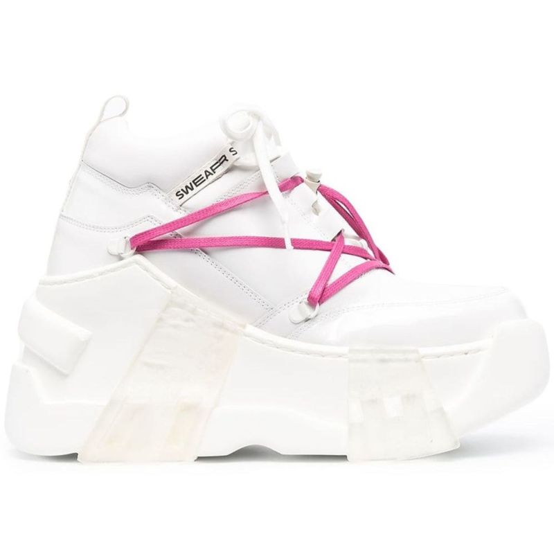 Amazon Platform Sneakers - White image