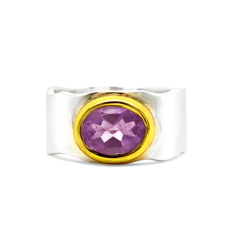 Amethyst Band Ring image