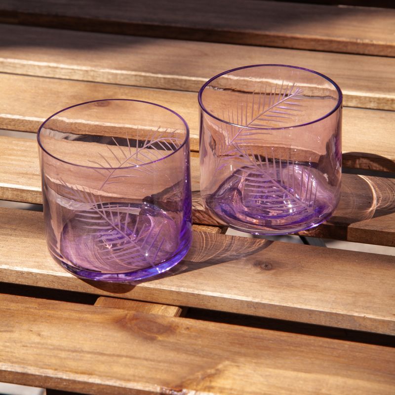 Amethyst Pine Tasting Glasses Set image