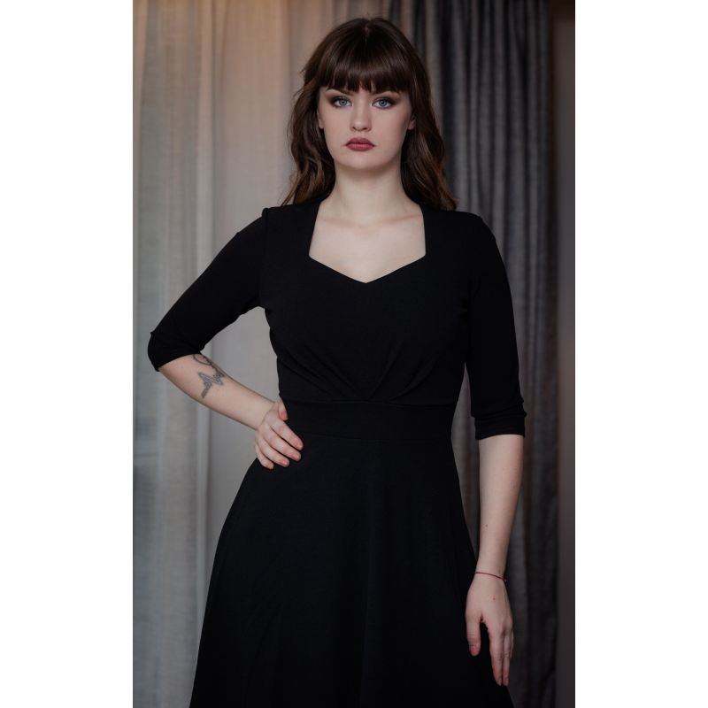 Amy Midi Dress In Black image