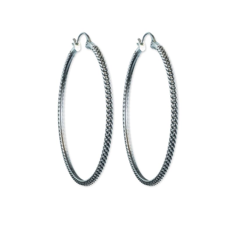 Anacita Silver Hoops image