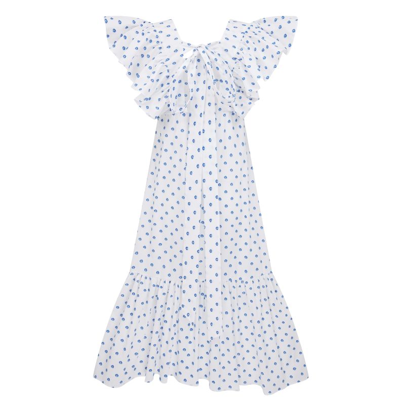 Angel Baby Peggy Lipton Dress In White image