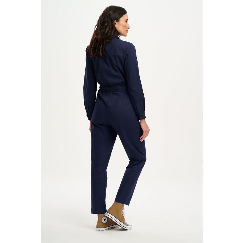 Anwen Boilersuit Navy, Rainbow Star - Blue image