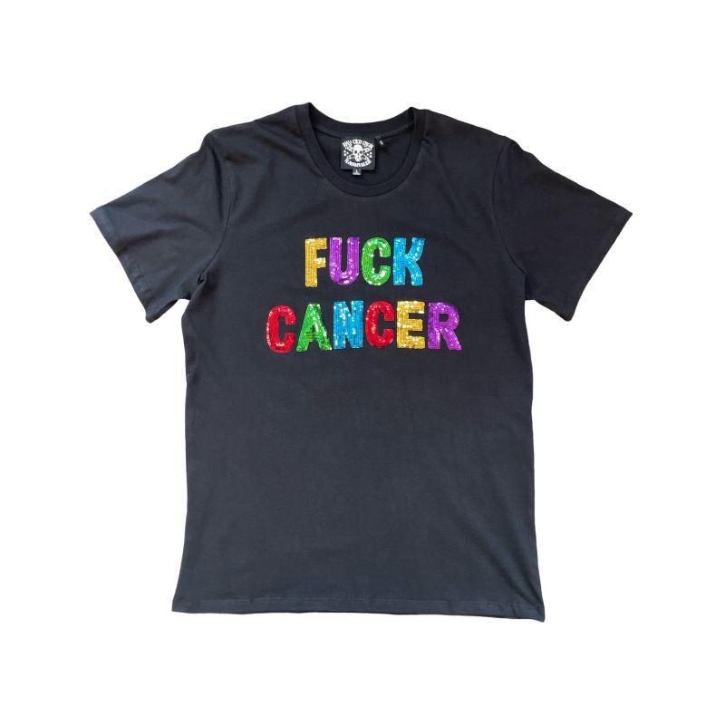 Any Old Iron Fuck Cancer T-Shirt image