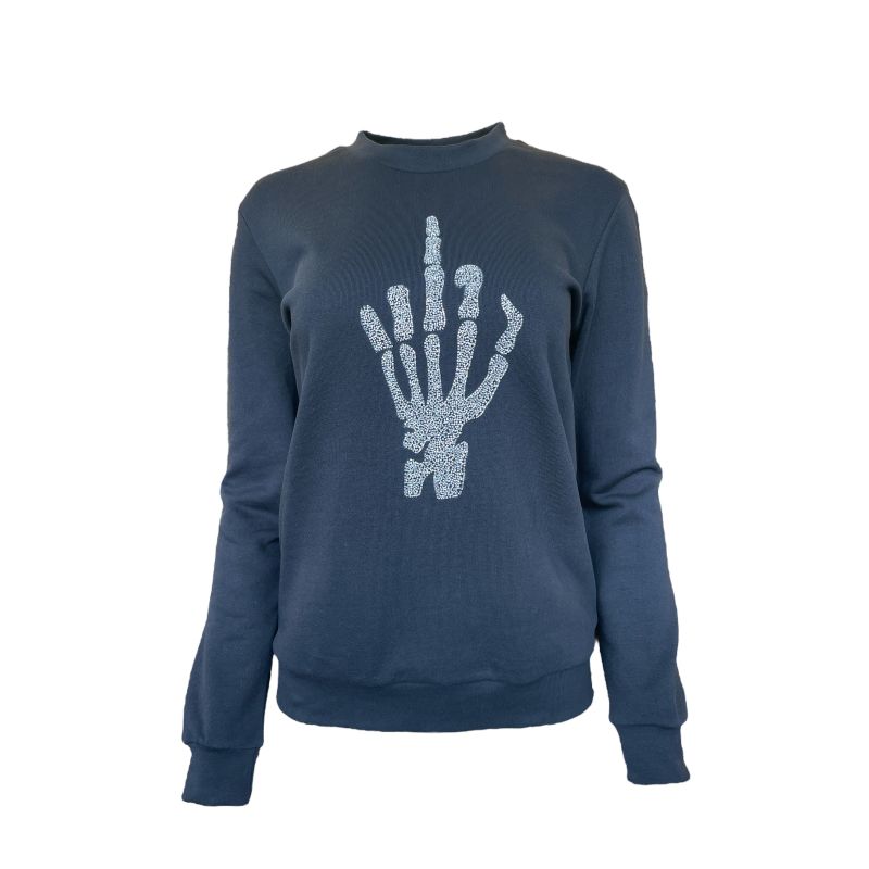 Any Old Iron Mens Skull Finger Sweatshirts image