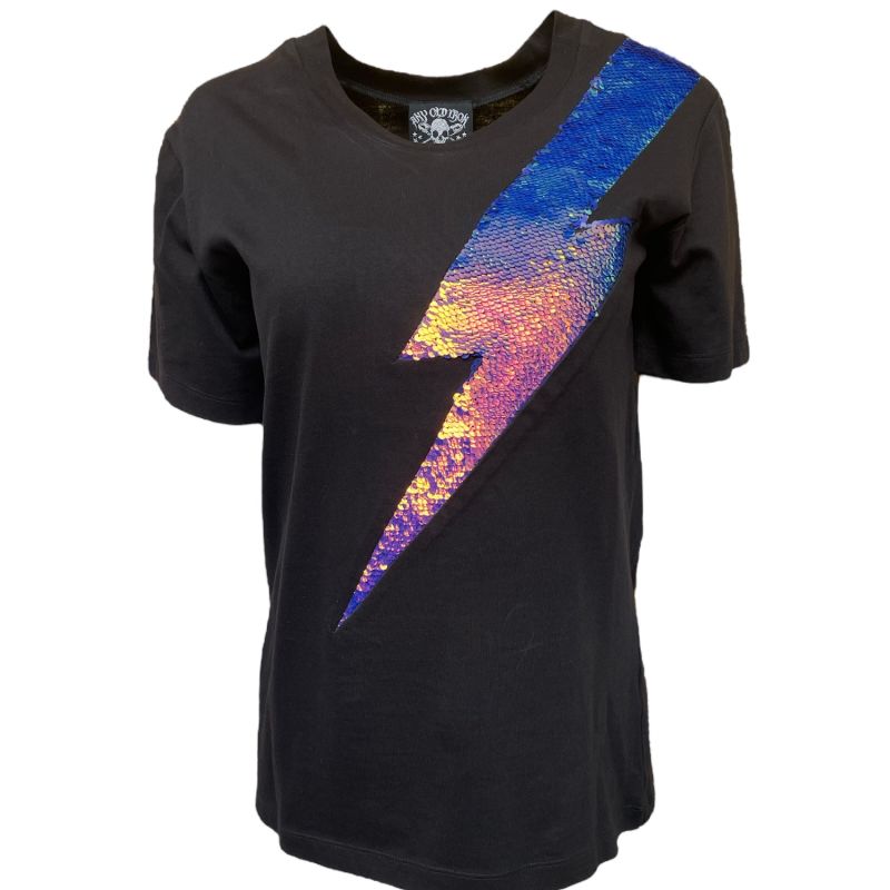 Any Old Iron Oil Slick Lightning T image