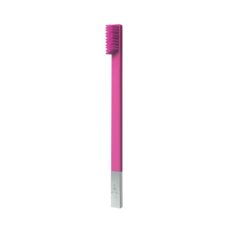 Apriori Bubblegum Pink Silver Soft Toothbrush image