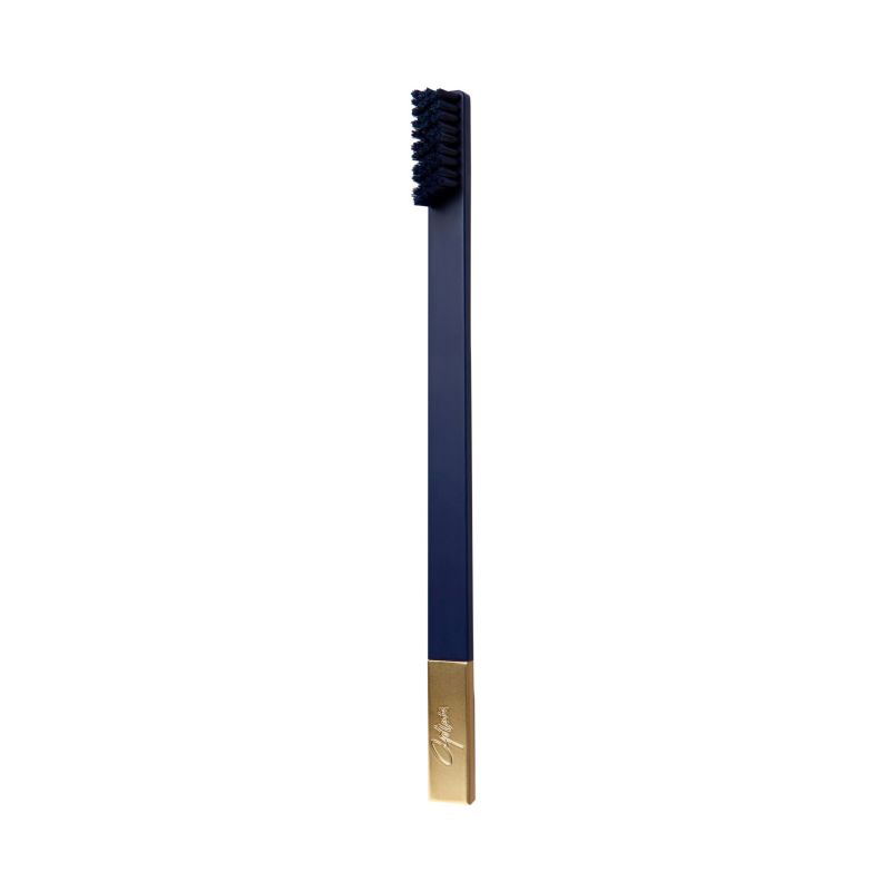 Apriori Sapphire Blue Gold Medium Toothbrush image