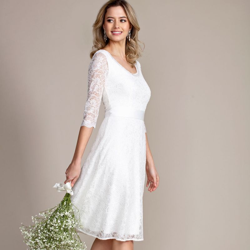 Arabelle Lace Corset Dress - Bridal Ivory