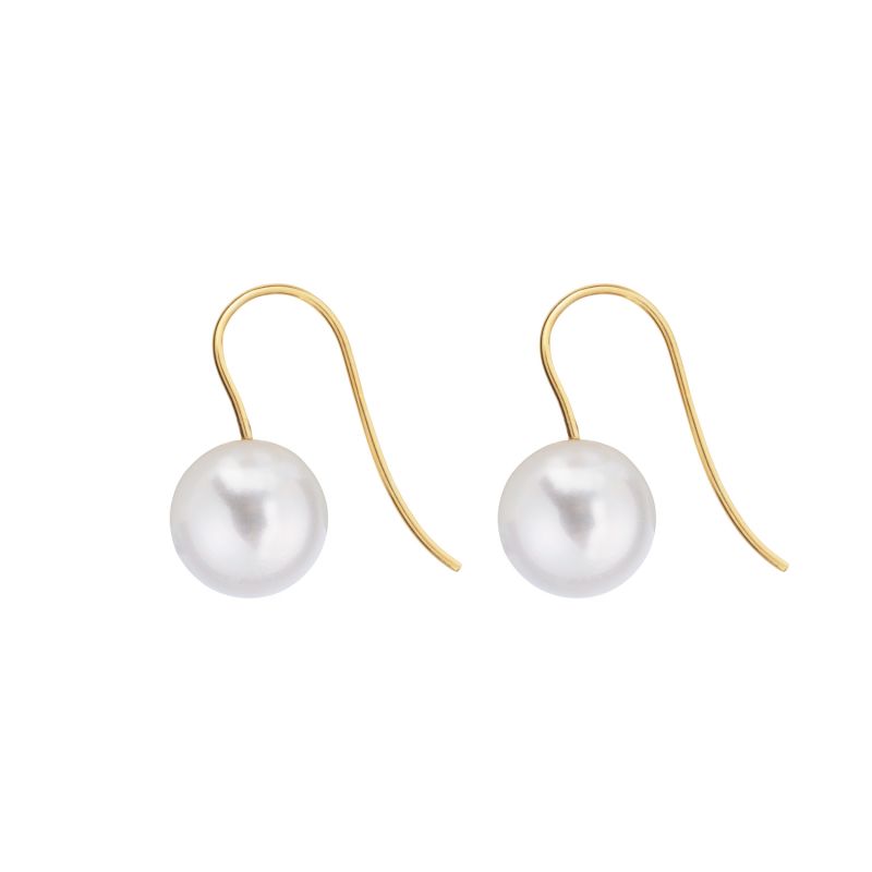 Archi Pearl Earrings - Large image