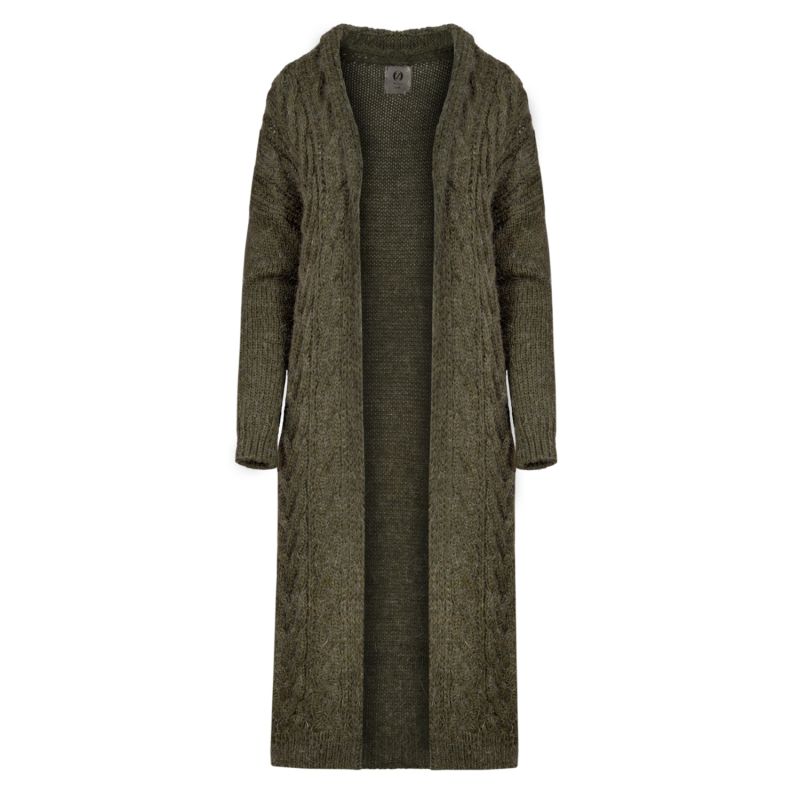 Wool & Mohair Long Cardigan image