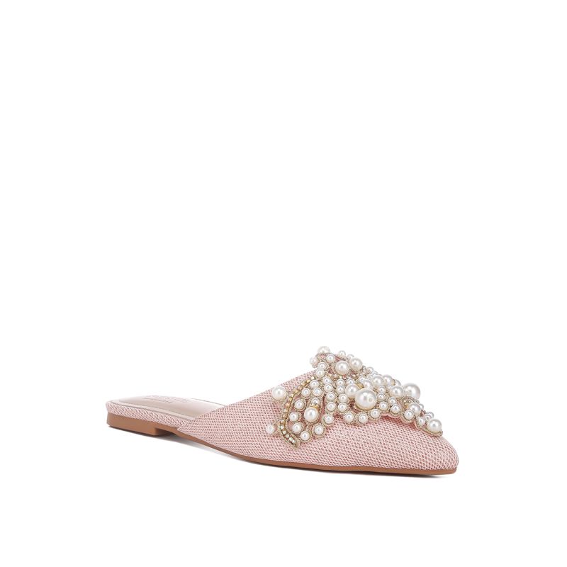 Blush mules clearance
