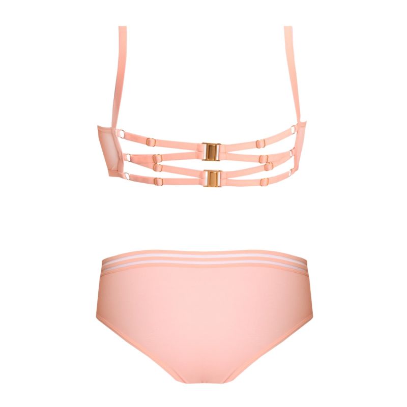 Aura Triangle Peach Bralette image