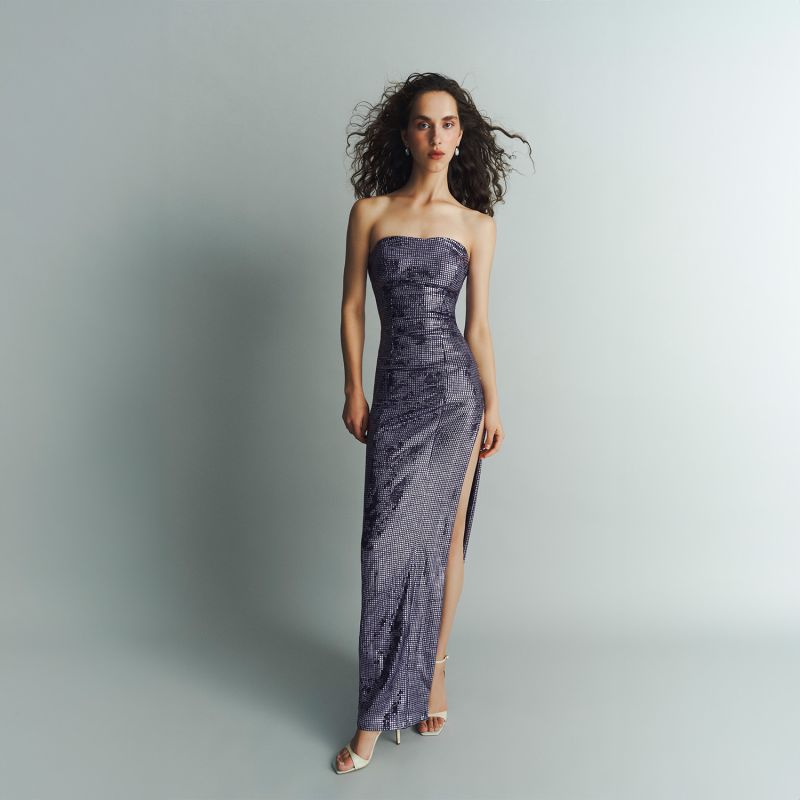 Aura Dress In Purple image